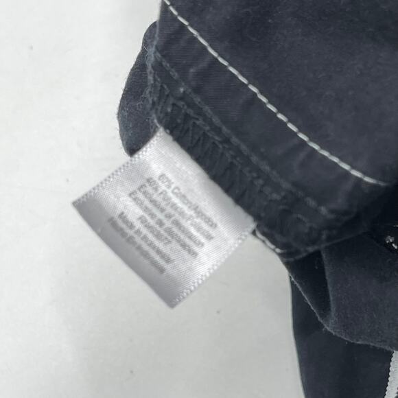 St Johns Bay Cropped Pants Women Plus 1X Black Active Outdoor Gorpcore - Picture 4 of 5